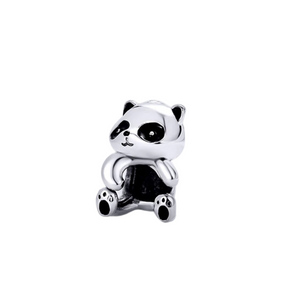 Panda Bear Charm 925 Sterling Silver