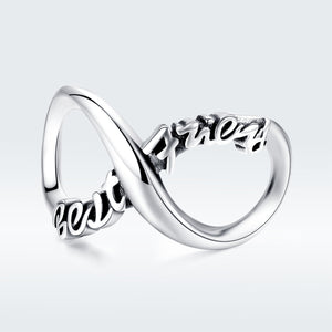 Best Friend Forever Infinity Symbol Pendant Charm 925 Sterling Silver