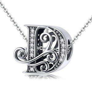 Letter D Initial Alphabet Charm