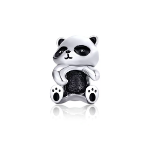 Panda Bear Charm 925 Sterling Silver