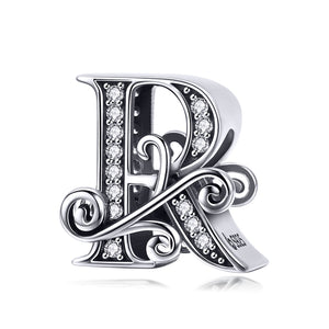 Letter R Initial Alphabet Charm